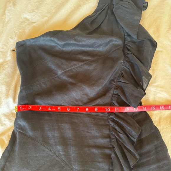 Isabel Marant Black One-Shoulder Dress EU - 36 - Picture 5 of 8